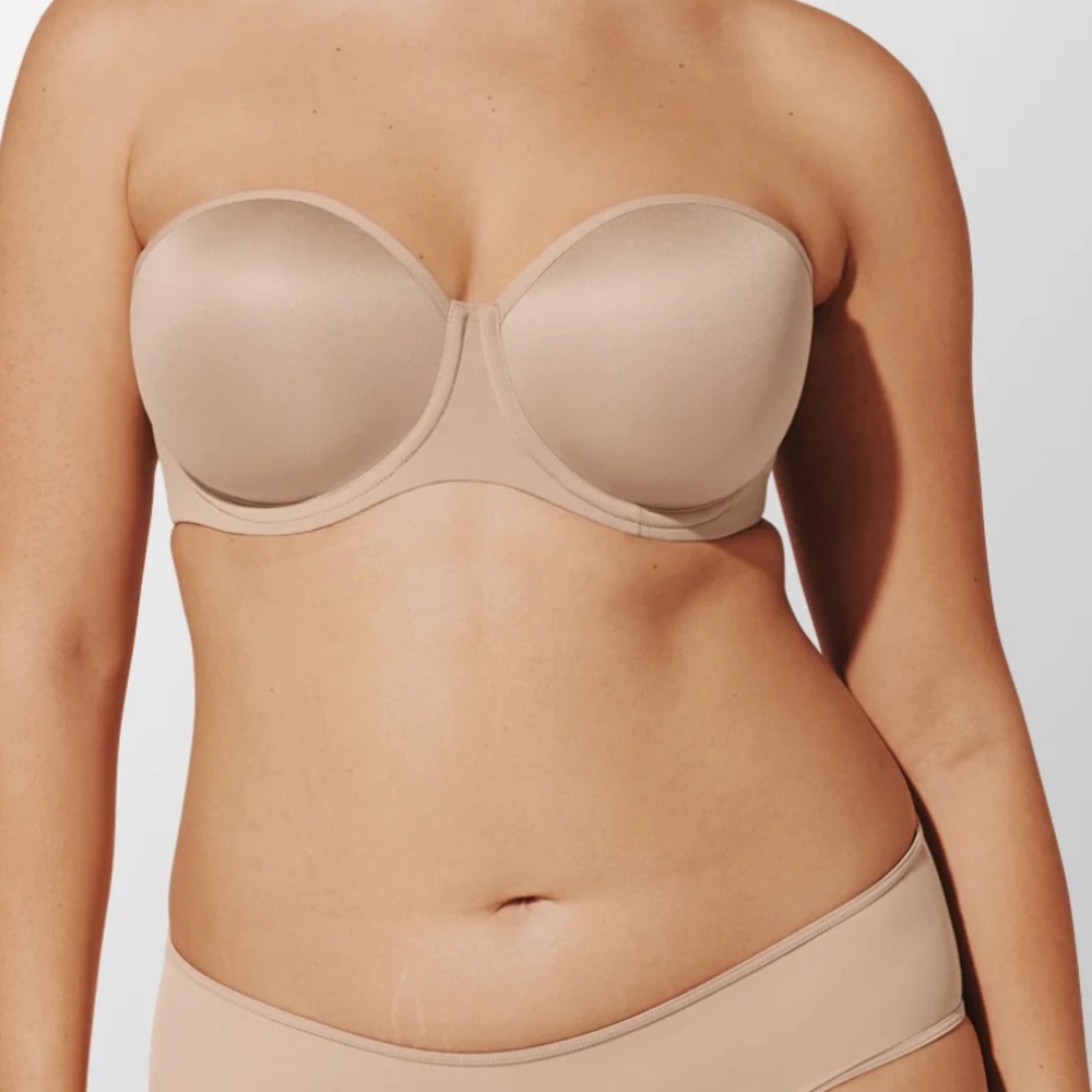 ThirdLove Strapless Nude Bra